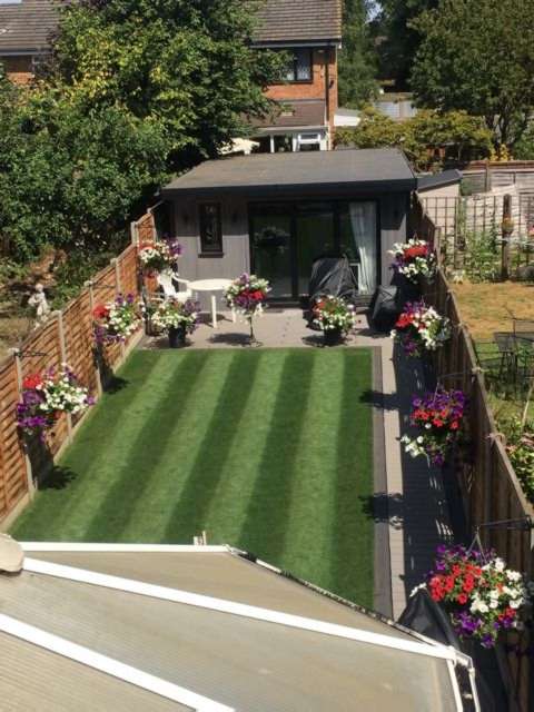 Mowing in Blindley Heath